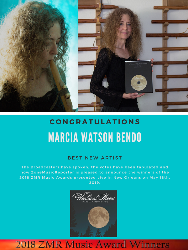 Marcia Watson Bendo wins Best New Artist - ZMR Awards